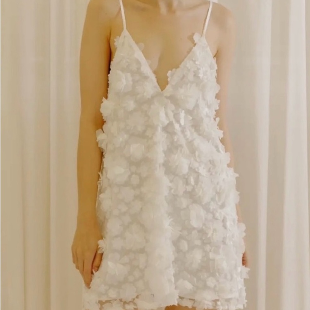 Storia Floral Appliqué dress